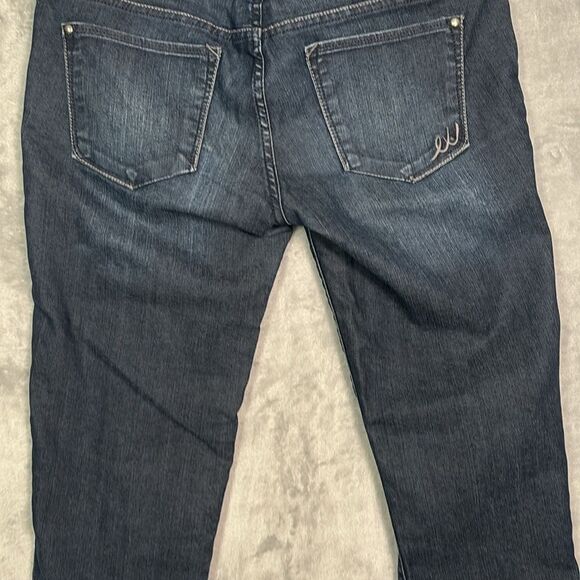 Express Dark Wash Skinny Stella Regular Fit Size 6 - Picture 7 of 9